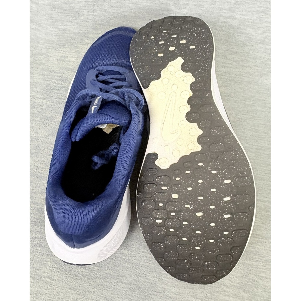 Nike‎ Revolution 7 Sneakers Mens 10.5 Navy Blue White Running - Picture 9 of 13